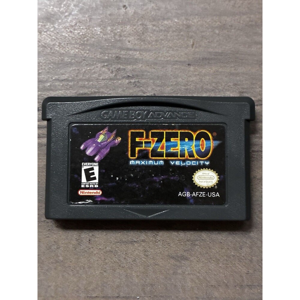 Nintendo Game Boy Advance F Zero Maximum Velocity Cartridge
